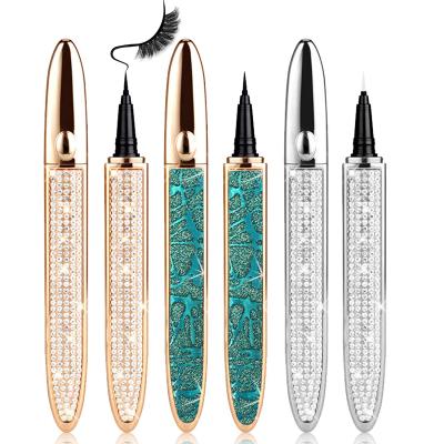 China Magic Eye Liner Glue Waterproof Strong Non Easy Shading Colored Waterproof Quick Dry Pen for sale