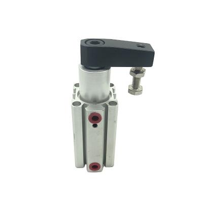 China Factory HP B32 20LN Double Hole 32mm Stroke 20mm Pneumatic Swing Acting Pneumatic Clamp For Welding Fixture for sale