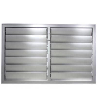 China Commercial Folding Screen House Fixed High Quality Aluminum Louver Window for sale