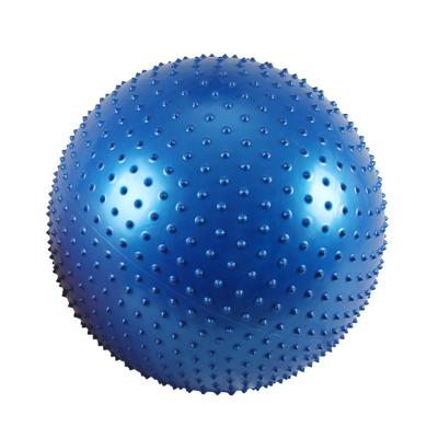 China 55 65 75 Cm Round Eco-friendly PVC Massage Exercise Pilates Yoga GYM Ball for sale