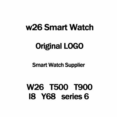 China Latest Style 3G Smartwatch W26 Bt5.0 Reloj W26 Hd Touch Display Smart Watch for sale