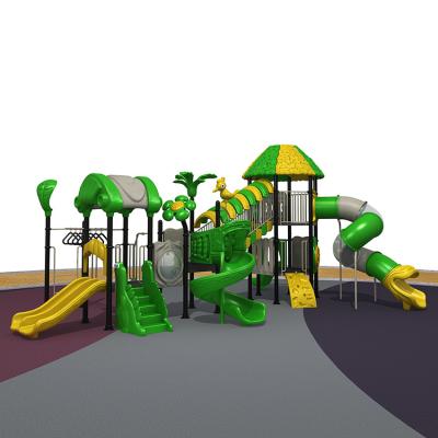 China NEW Plastic Playground Kids Plastic Slide , Outdoor Playground Equipment for sale