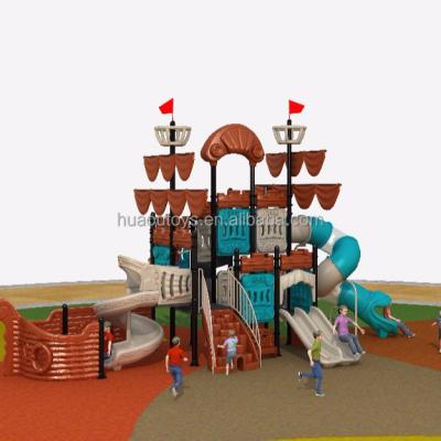 China Engineering Plastic & NEW Steel Pirate Ship Series Galvanized Baby Mail Outdoor Playground for sale