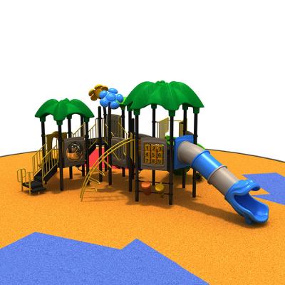 China NEW Series Plastic Sheet Kids Outdoor Playground Tunnel Slide, Outdoor Playgrounds for sale