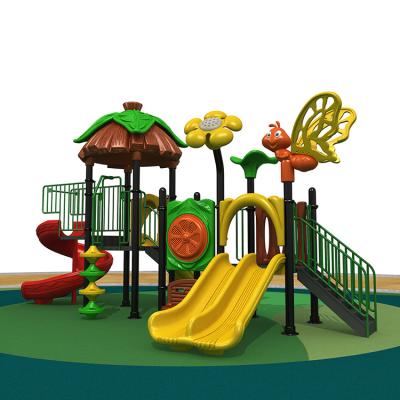 China NEW Kindergarten Playground Amusement Park Plastic Outdoor Equipment Slide Plastic Composite Playground Combination for sale