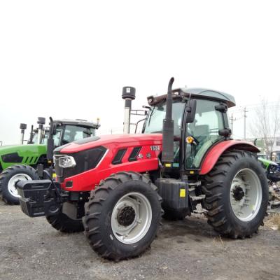 China Huabo Big Farm Tractor 160HP Farm Tractor With Famous Engine With Trailer for sale