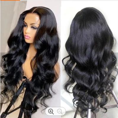 China Cheap Brazilian Human Hair Wig Swiss Lace Front 13*4 Lace Frontal Wigs For Black Women Straight Full Lace Hair Wigs for sale