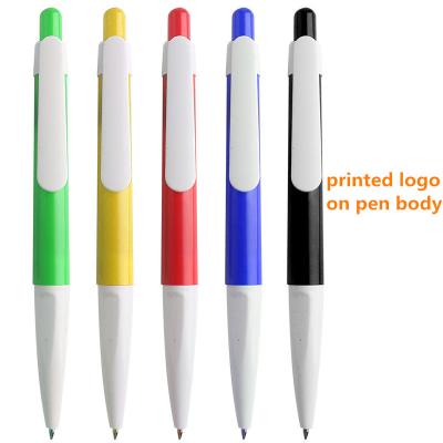 China office & School Pen Custom Logo Peak Advertising Official Plastic Ball Pen for sale