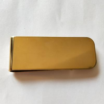 China Europe Gold Custom Metal Dollar Blank Money Clip for sale