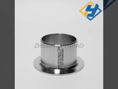 DN6 to DN800 Stainless Steel Butt Welded Flanging Stub End Polished Finish Flat Face