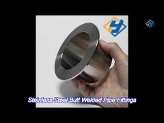 dn6 to dn800 stainless steel butt welded flanging stub end polished finish flat face