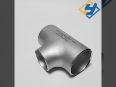 Stainless Steel Butt Welded Pipe Fittings Reducing tee