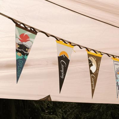 China new fashion triangle banner flags camping bunting flag banner party decoration Py-109 for sale