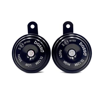 China 12V DL126M Auto Automobile Safe Iron Disc Horns Car Horn For Sale for sale