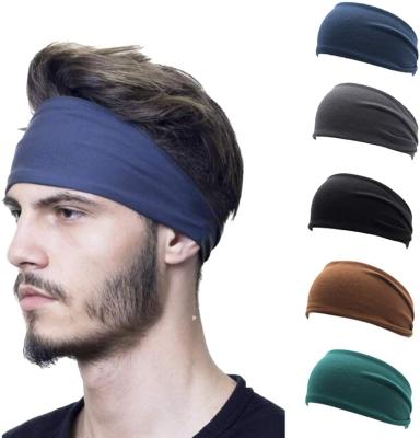 China Universal Athletic Mens Sports Headbands, Men Workout Accessories, Sweat Wicking Band Head Sweatba Sweat Band for sale