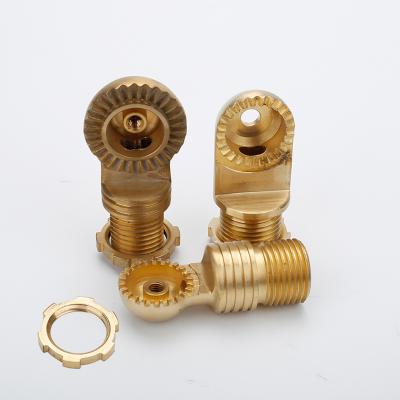 China Accessories Hard High Density High Strength Lamp Parts Decoration Fittings Brass Interface Trims for sale