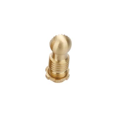 China Custom Hot Forging Press Lamp Parts Decoration Fittings Factory Brass Instrument Brass Fittings for sale