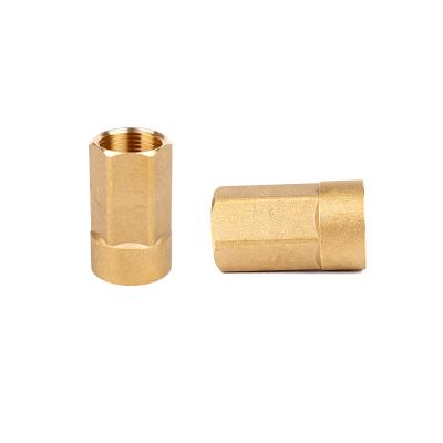 China Pipe Connection Forged Wear Resistant High Strength Brass Pipe Fittings Customized Size for sale