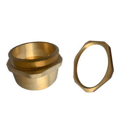 China Durable Forged Brass Compression Brass Compression Unions Fitting Female Plumbing Fixture for sale