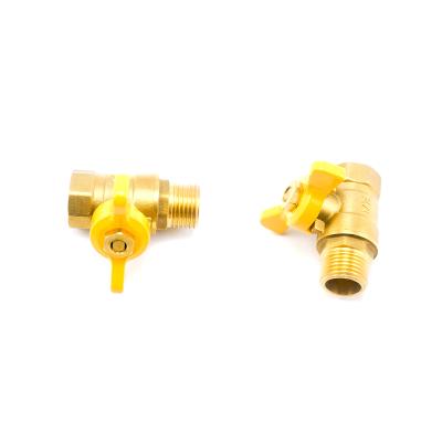 China Straight Through Type Hydraulic Thread Motorized W-1001 Water Oil Sanitary Brass Ball Valve for sale