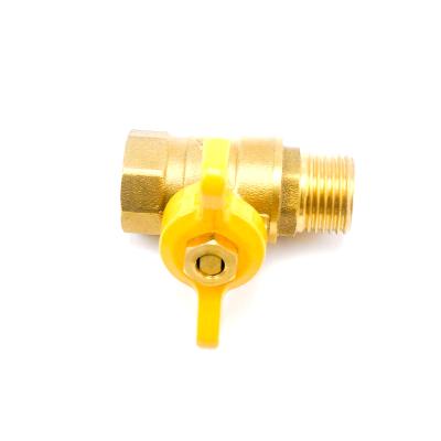 China Customization Hpb57-3 Pn40 Cw617n Dn50 High Pressure Brass Material Copper Forged Ball Valve for sale