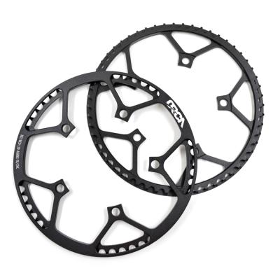 China 5-hole BCD130 Fashion Crank Design Custom Folding Bicycle Chain Ring BCD 130 for sale