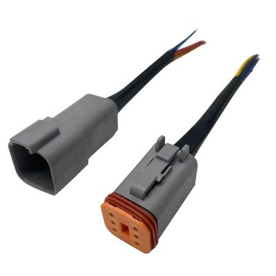 China PCBA Signal Harness 12V Car Cigarette Lighter Charger Plug To 2 Pin Connector Wire Harness Cable for sale