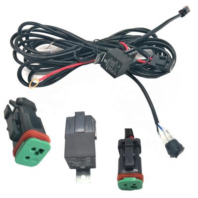 China 12V24V LED Strip Type Auto Harness Industrial Automotive Wiring Cable Wire Brake Cable Wire Harness Cable Car Retrofit Harness for sale