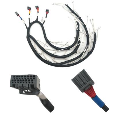 China High Quality Automotive Connector Truck Wire Harness of New Energy Vehicle Battery Management System JAE Sampling Harness with Wiring Forklift and Trailer Wire Harness for sale