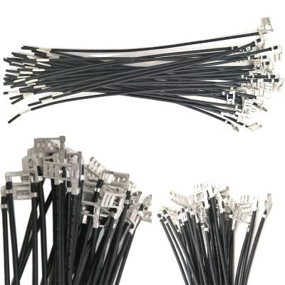 China Custom PCBA Electrical Switch Cable Black 3266#14 +250 Wire Harnesses And Wiring Harness Terminals With Connector Cable for sale