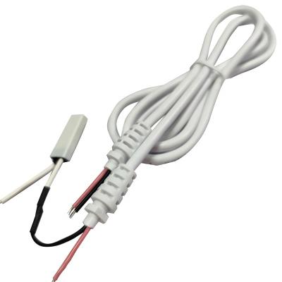 China China Custom Cable White Power Cable DC Electrical Wire Harness and DC Power Cable with Temperature Control Plug and Switch for sale