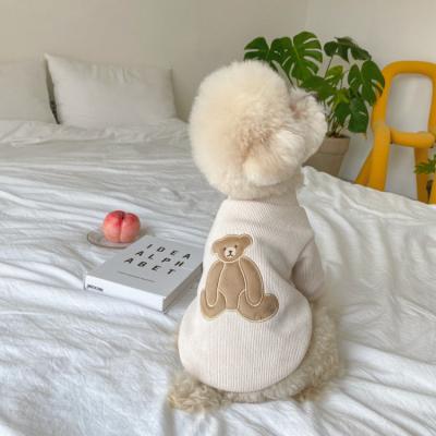 China Super Viable Pet Clothing DDP Dog Cat Clothes Steefan Sphinx Valentines Turtle Neck Sweater Clothes For Boys for sale