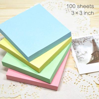 China Office Supplies High Quality Loose Leaf Pet Sticky Notes and Sticky Note Paper Custom for sale