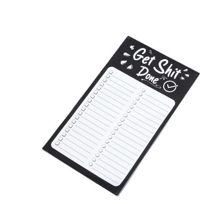 China Simplicity Factory Sale Planning Grocery List Simple Magnetic Memo Pad Notepad for sale