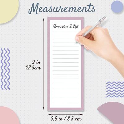 China Best Selling Simplicity 2022 Waterproof Simple Product Color Magnetic Notepad for sale