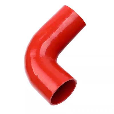 China Wholesale High Temperature Resistance By Manufacturer Multi-size 42-80mm 90 Degree Silicone Hose Bend Pipe Car Elbow Air Water Boost Intercooler Hose for sale