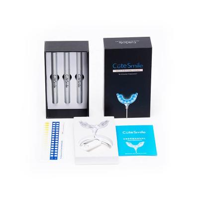 China Food Grade Silicone + ABS PSB Shenzhen Professional Home Gel Smart Led Dental Teeth Whitening Kit for sale