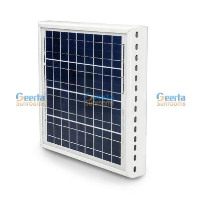 China 8 Watt Garden Greenhouse Roof Duct Ventilation Fan Easily Assembled Solar Thermostatic Fan for sale