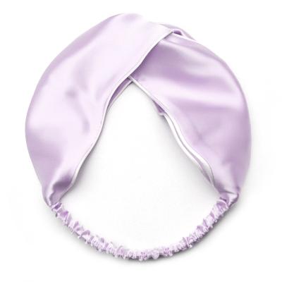 China Fashion Hot Selling Luxury Accessories Bow Ties Elastic Women Scarunchies Silk Head Hair Band For Women for sale