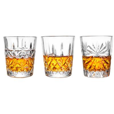 China 2oz Glass Shot Glass Cup Small Whiskey Liquor Drinking Glass Cup for sale