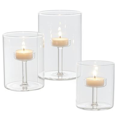 China Home Clear Single Glass Mercury Candle Tealight Whiole Decoration Votive Votive Jar Candle Jar for sale