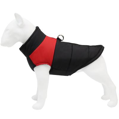 China Durable Warm Thicken Waterproof Windproof Dog Coat Reflective Adjustable Pet Vest Clothing For Small Medium Large Dogs for sale