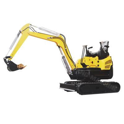 China Mini Excavator 1.5 Ton Earth Moving Bucket With Kubota Engine Crawler Mini Excavator Chinese Manufacturer Multifunction Machinery for sale