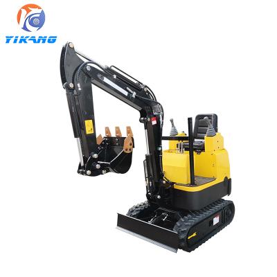 China Mini Excavator Hot Sale 1ton Mini Excavator y Mini Excavator Earthmoving Machinery Fast Delivery Big Power for sale