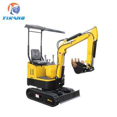 China Mini Earthmoving Machinery Mini Excavator Machine Digging Excavadora For Europe Market 1ton Operate Weight for sale