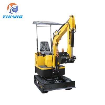 China Earthmoving machinery Mini Excavator 1 ton mini digger for sale compact excavator crawler mini digger for Eu market for sale