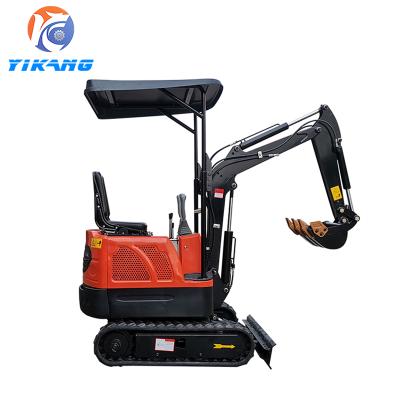 China Mini Excavator Hydraulic Bucket Multifunctional Simple Operation Earth Moving Machinery 1 Ton Mini Excavadora With EPA Engine for sale