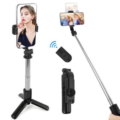 China Portable Flexible High Quality Handheld Selfie Stick With Tripod Mount Pocket For Digital Camera for sale