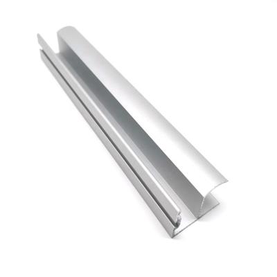 China Manufacturer f shaped extrusion aluminum profile handle for cabinet door edge frame for sale