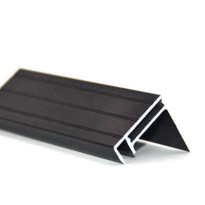 China Hefei Solar anodized aluminium frame profile for solar panels,solar panel frame aluminum for sale